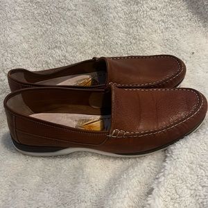 Cole Hann slip on leather loafers
